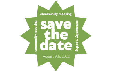 Next Community Meeting – August 9th