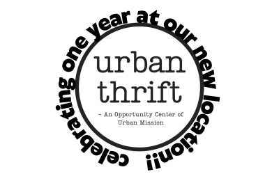 Urban Thrift to celebrate ONE YEAR in their new location!
