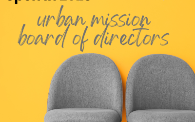Urban Mission Board Positions
